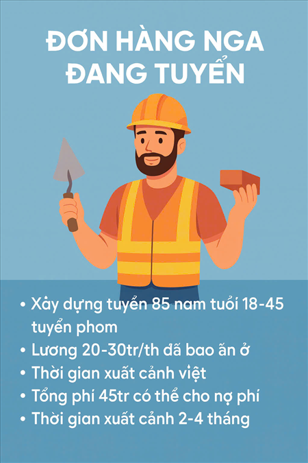 ĐƠN HÀNG: XÂY DỰNG THÁNG 12/2025